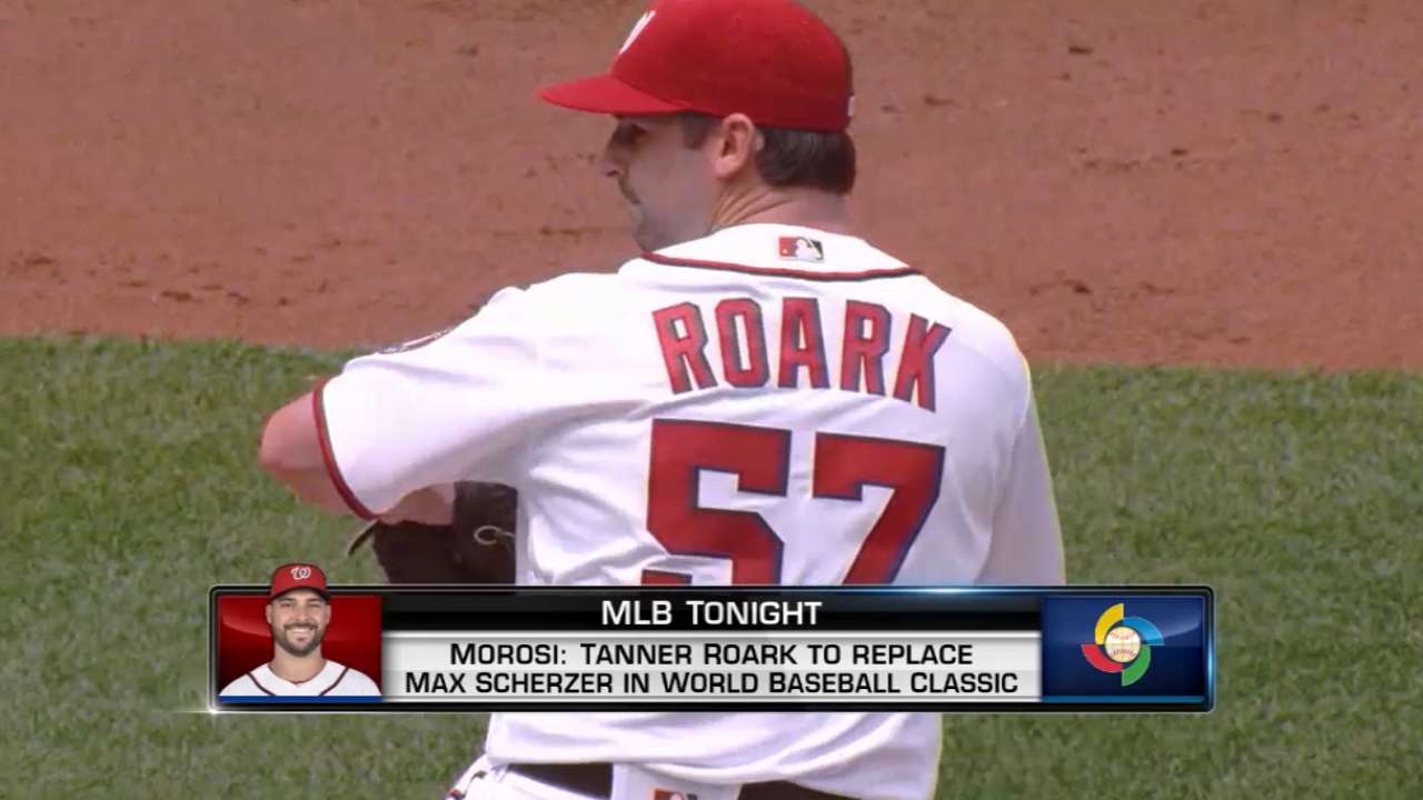 Roark to pitch for Team USA in WBC 2017