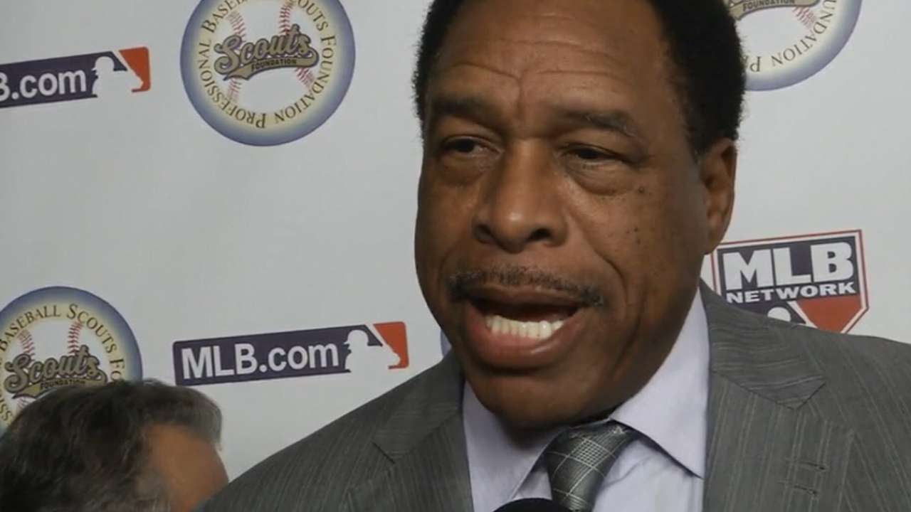 Winfield on importance of scouts