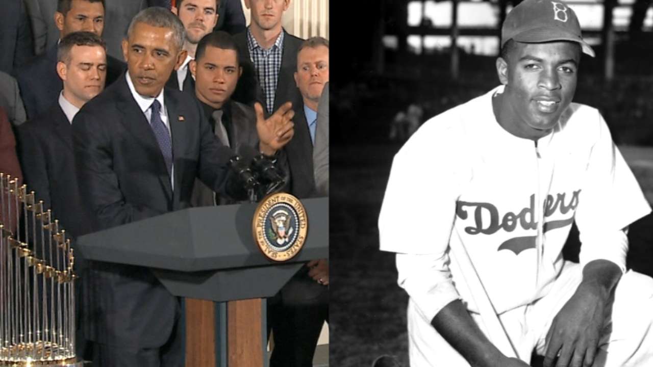 Obama's connection to Jackie