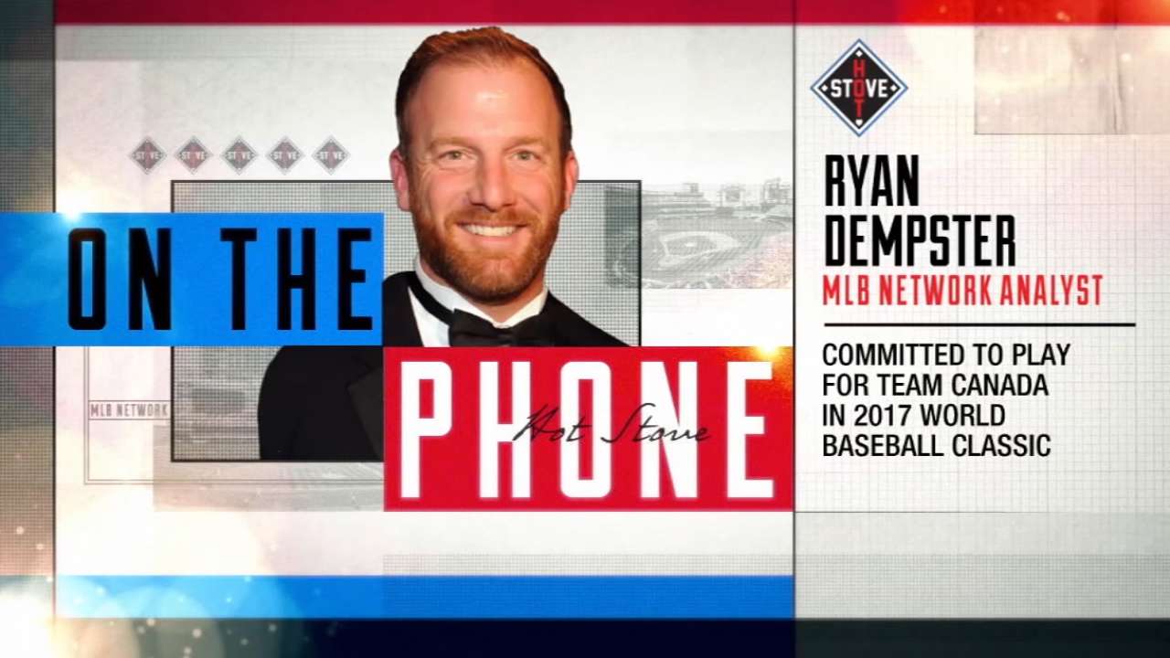 Team Canada adds Dempster, Gagne