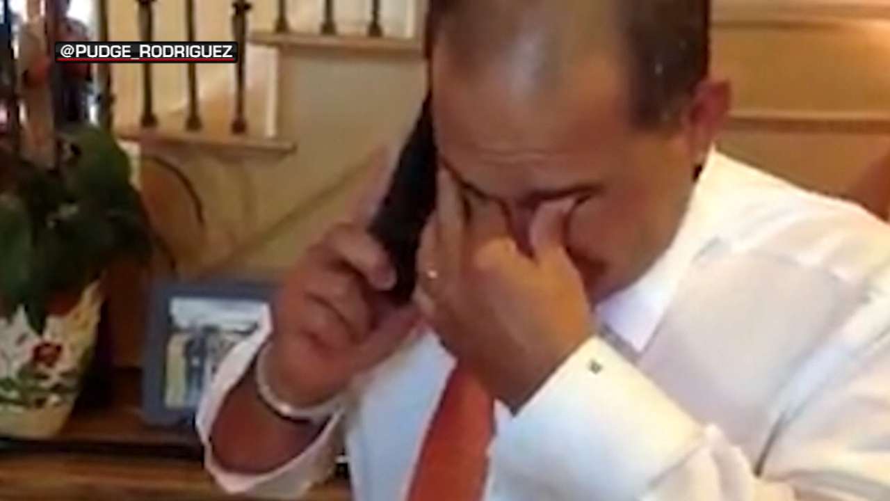 Pudge reacts to HOF news