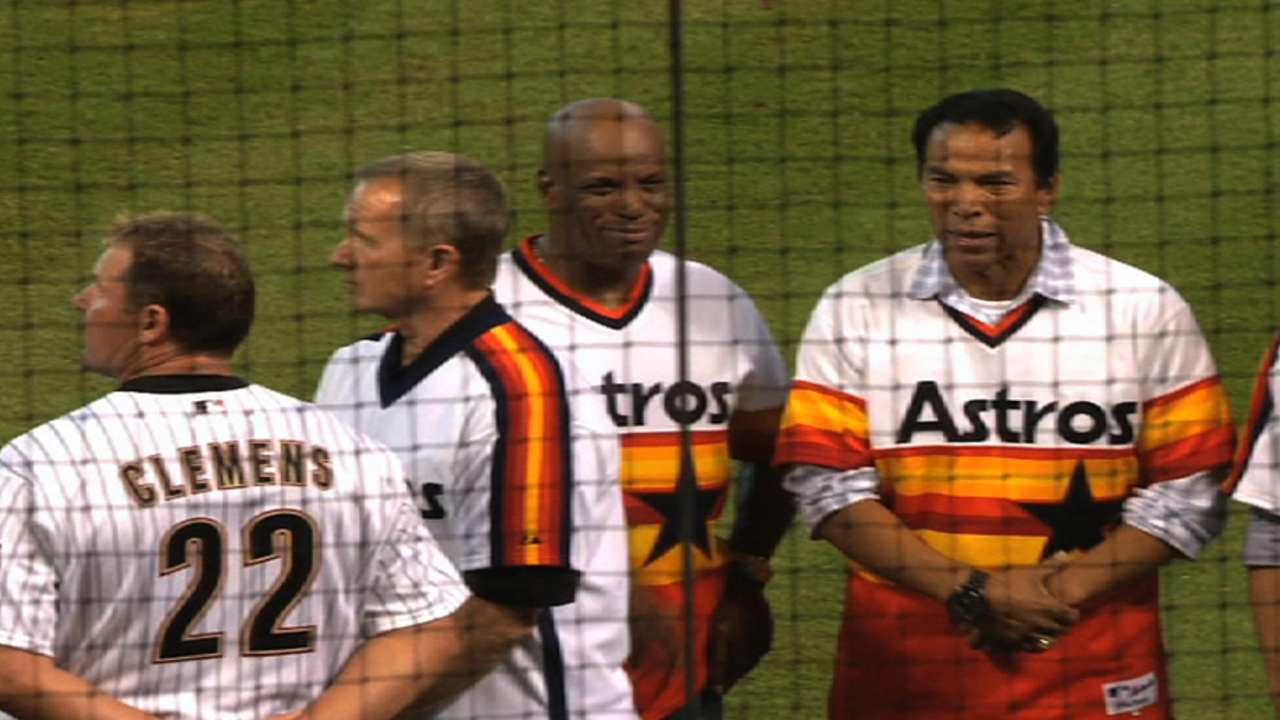 Astros honor legends