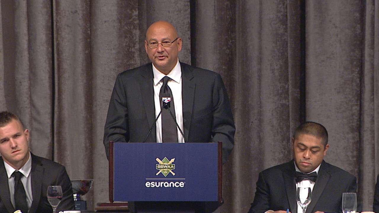 Francona on BBWAA award