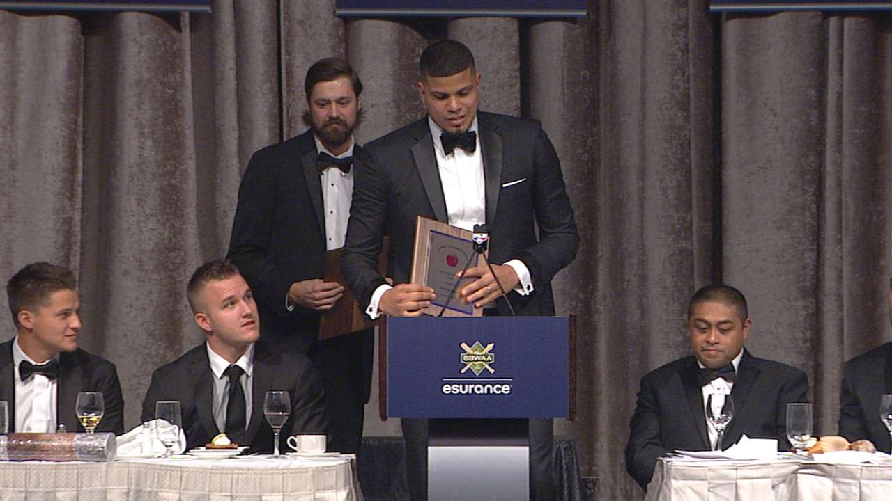 Betances, Miller earn award