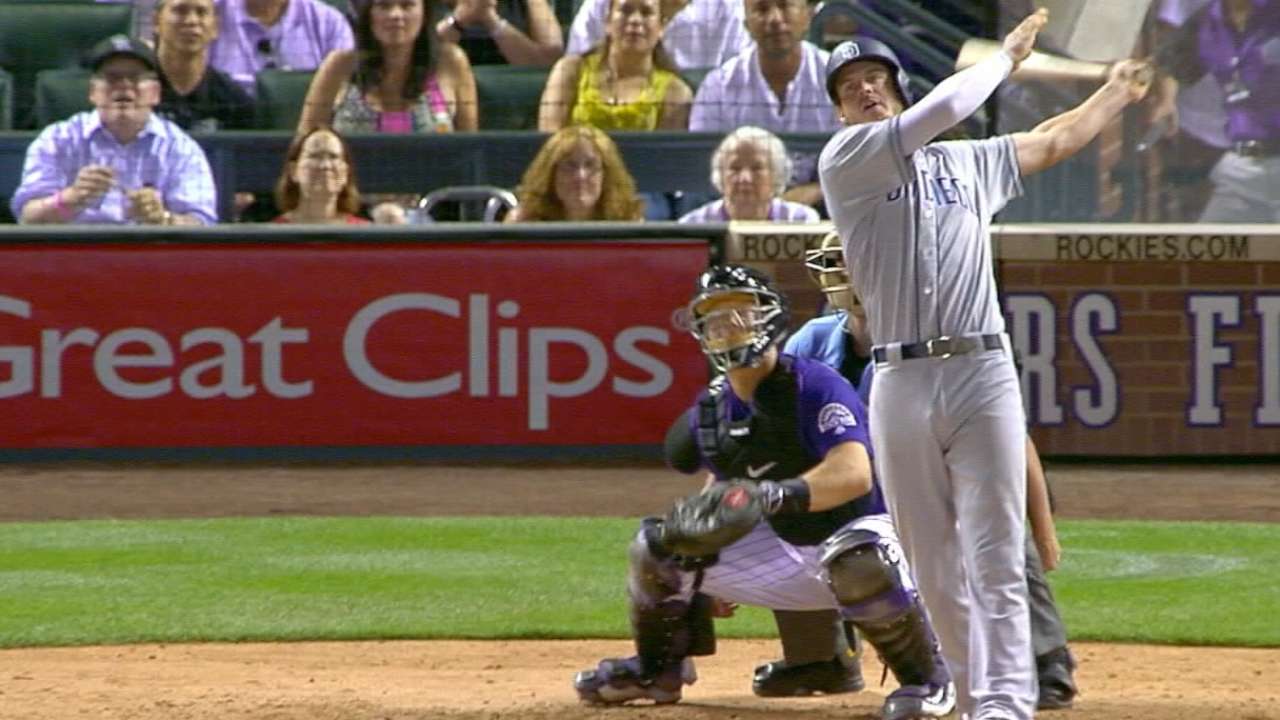 Padres plan to groom young club around Myers
