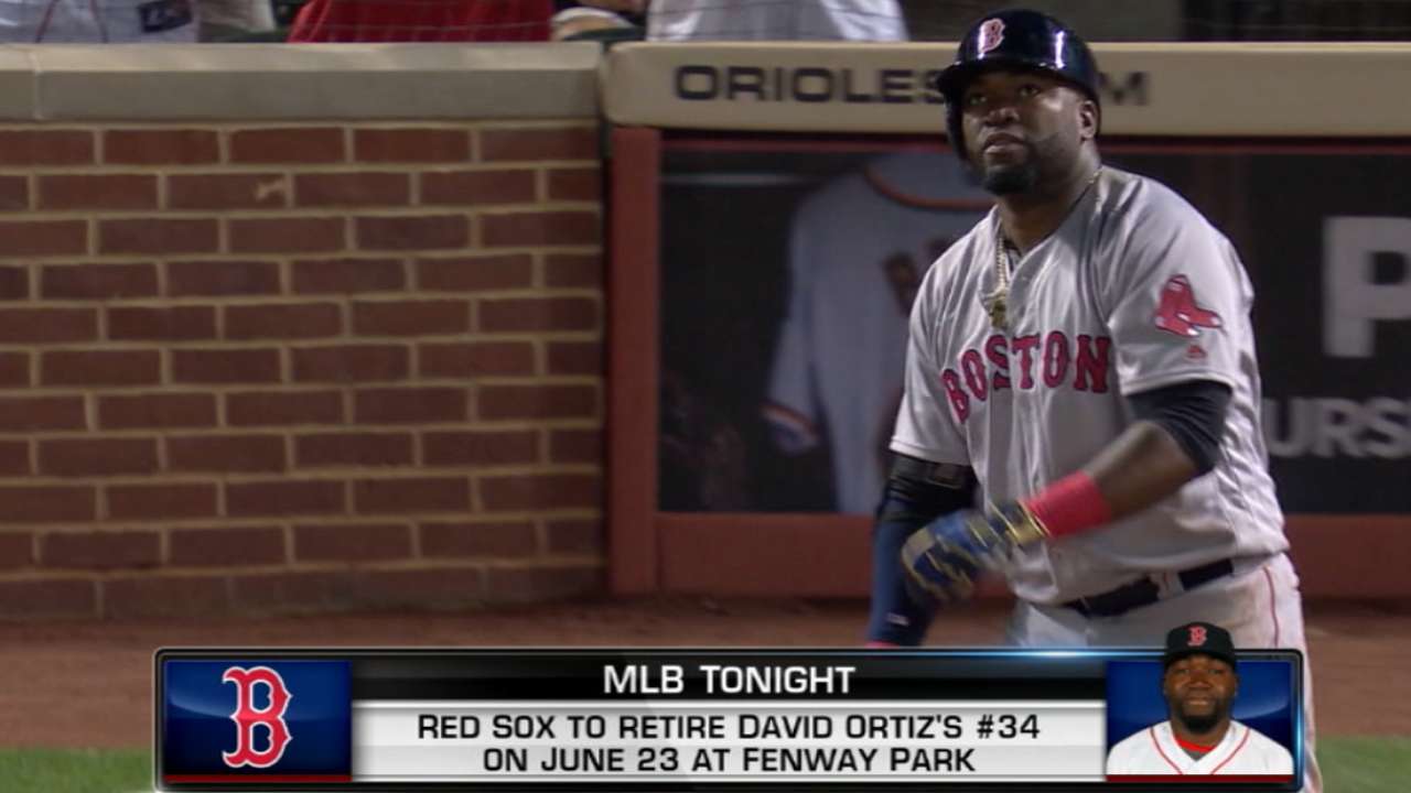 MLB Tonight on Ortiz's number