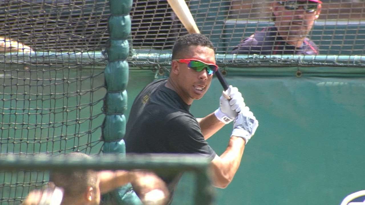 Brantley focused on steady rehab progress