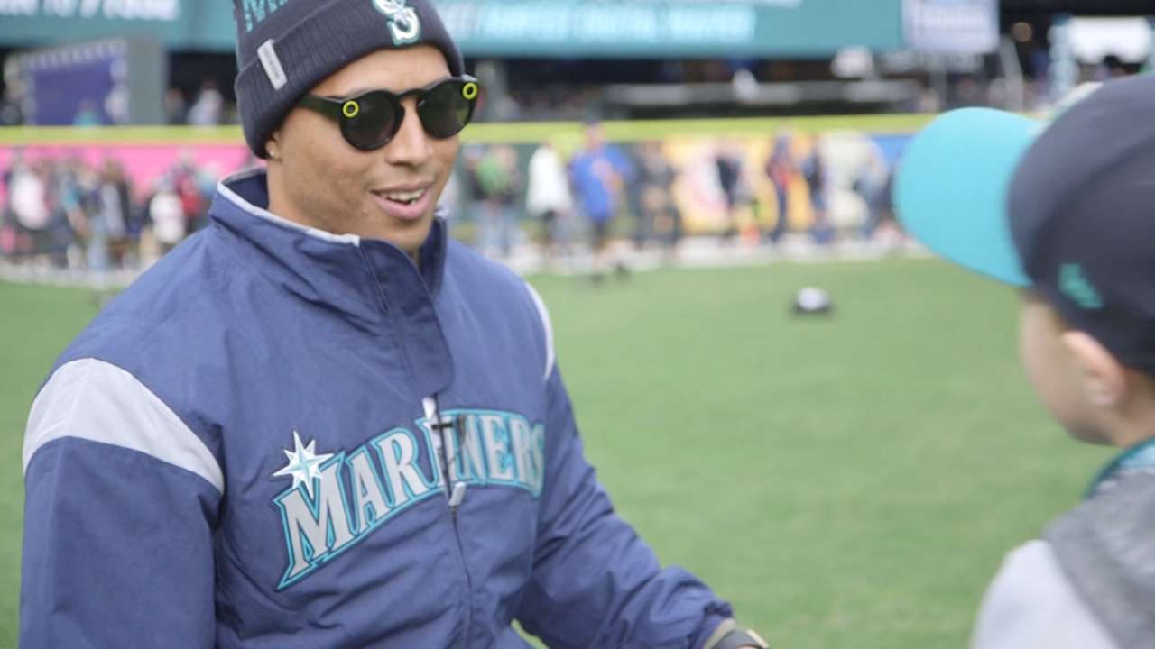 Martin arrives at camp ready to play
