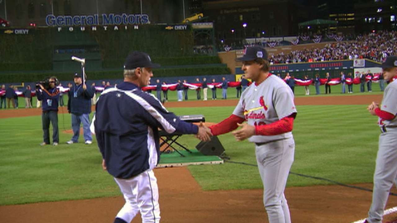 Leyland and La Russa friendship
