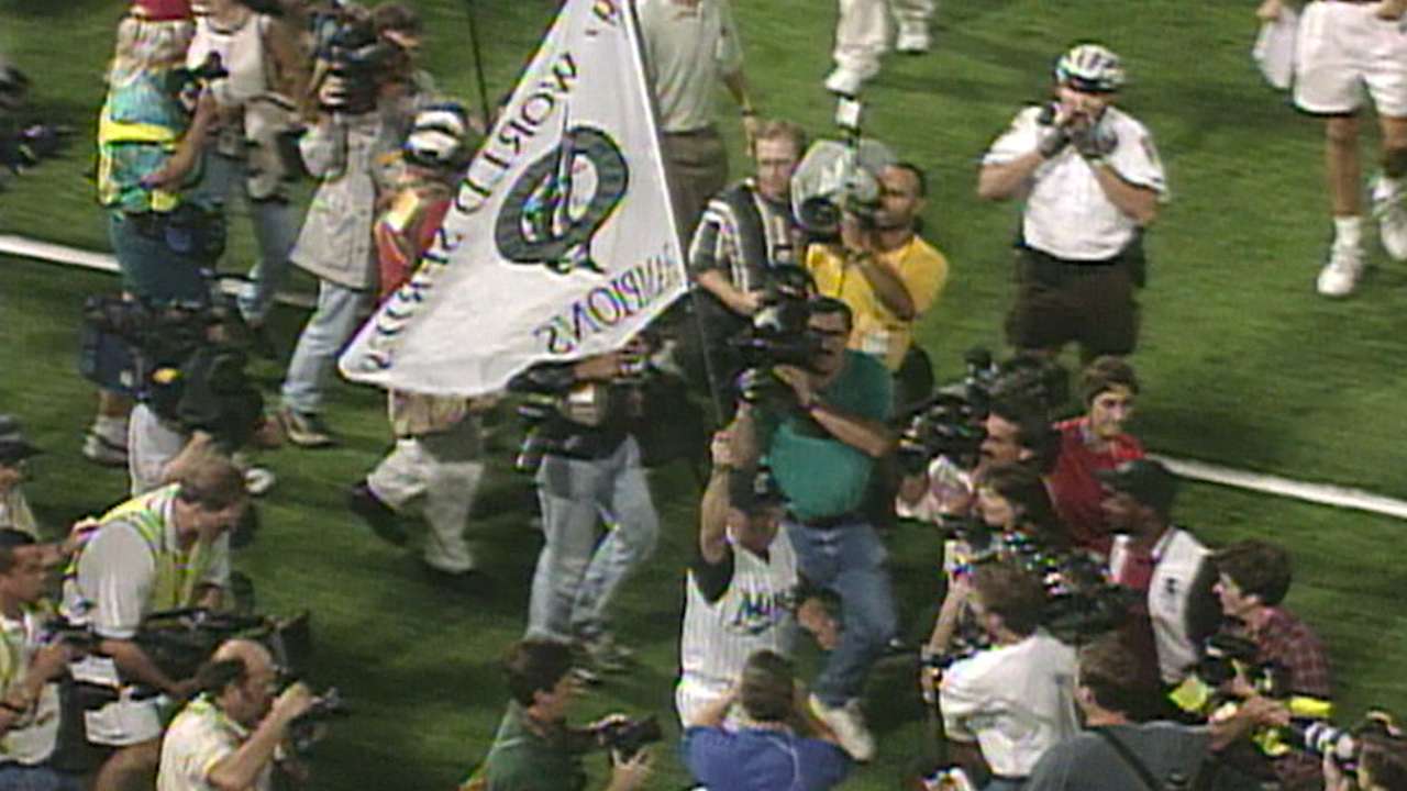 Leyland on Game 7 of 1997 WS