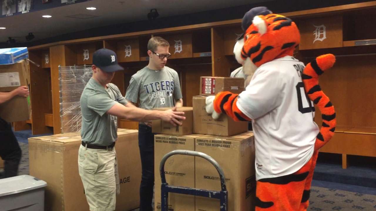 Tigers make their move on annual Truck Day