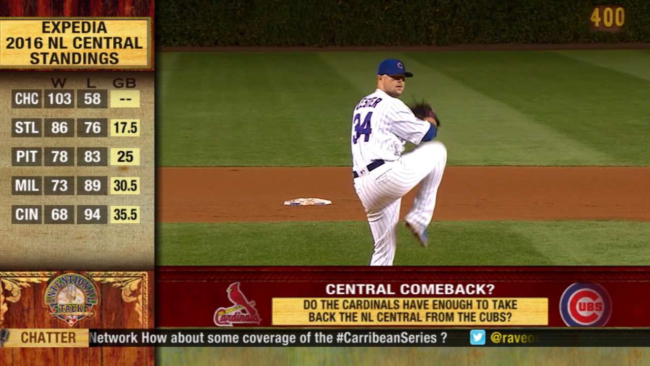 Cards could take over NL Central