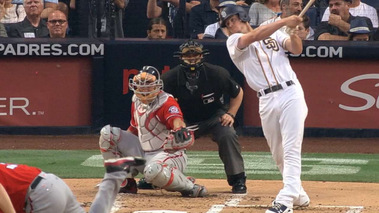 Outlook: Myers, 1B, SD