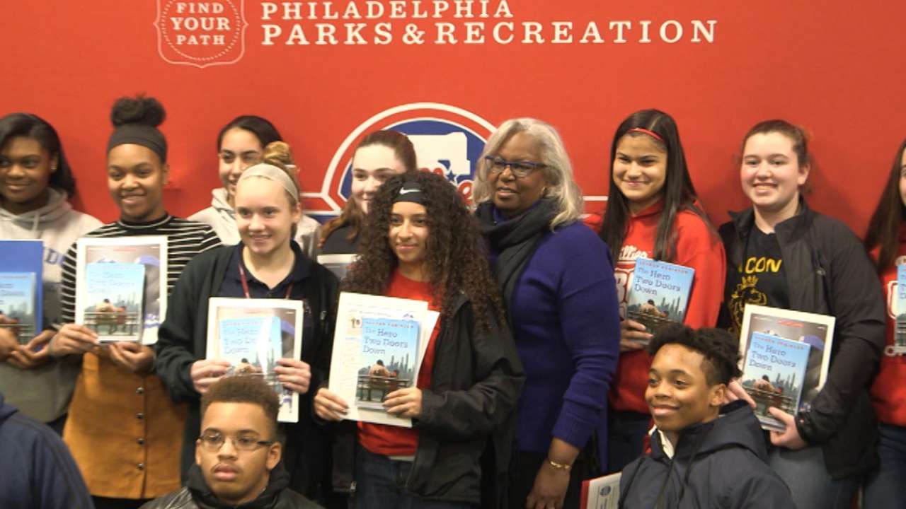Sharon Robinson shares message with Philly students