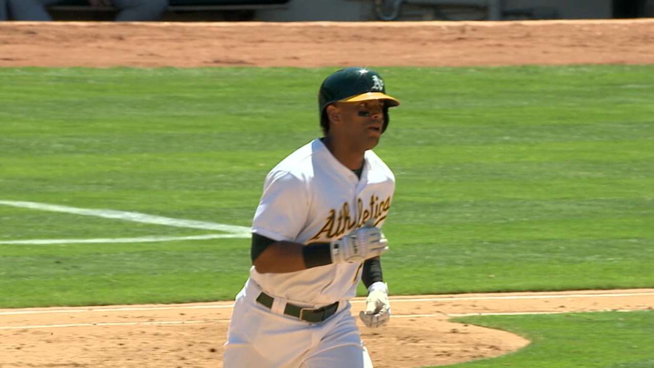 Outlook: Davis, OF, OAK