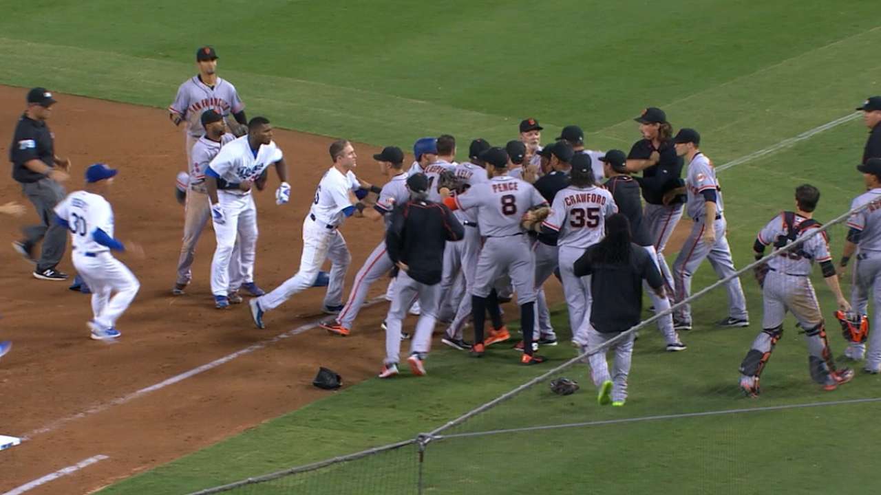 Samardzija on Giants-Dodgers