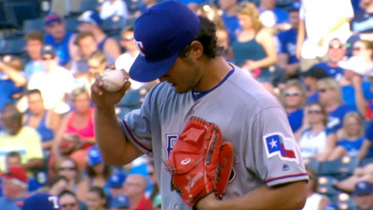 Darvish impressive in camp