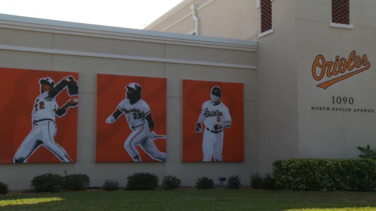 Andino excited about second chance with O's
