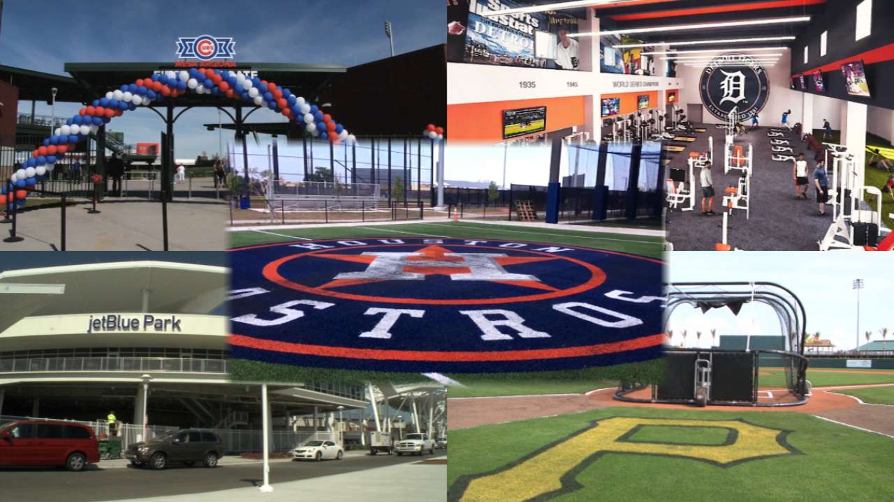 Renovated Spring Training parks