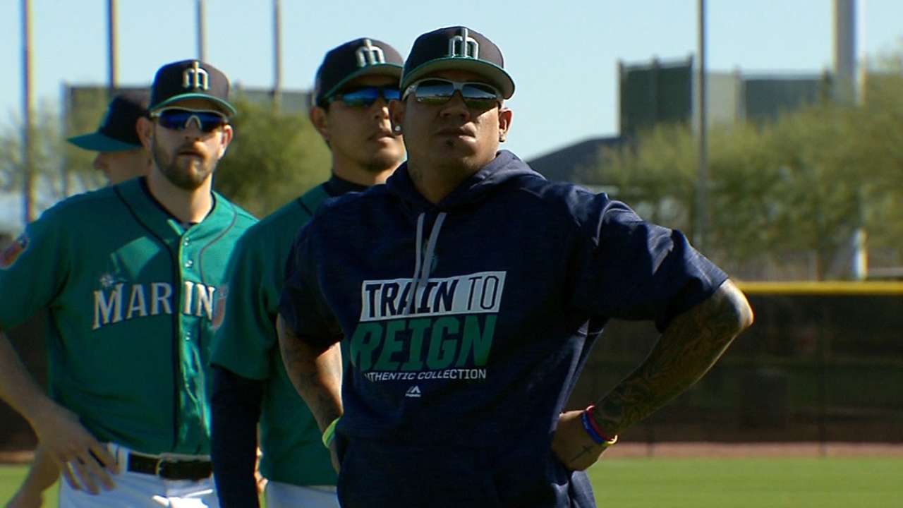 Felix looking strong at camp