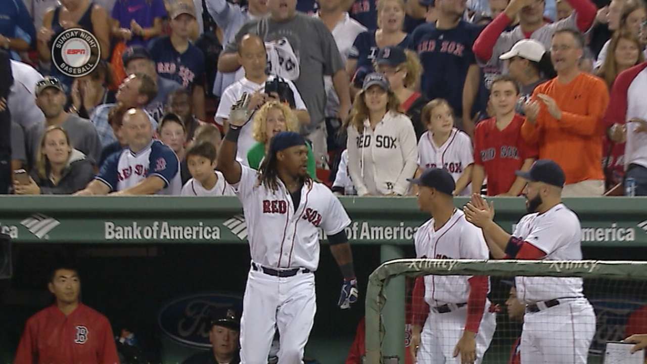 Hanley on Papi's legacy: 'Keep that rolling'