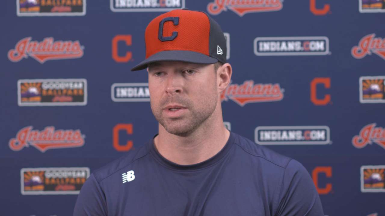 Tribe won't rush spring process with Kluber