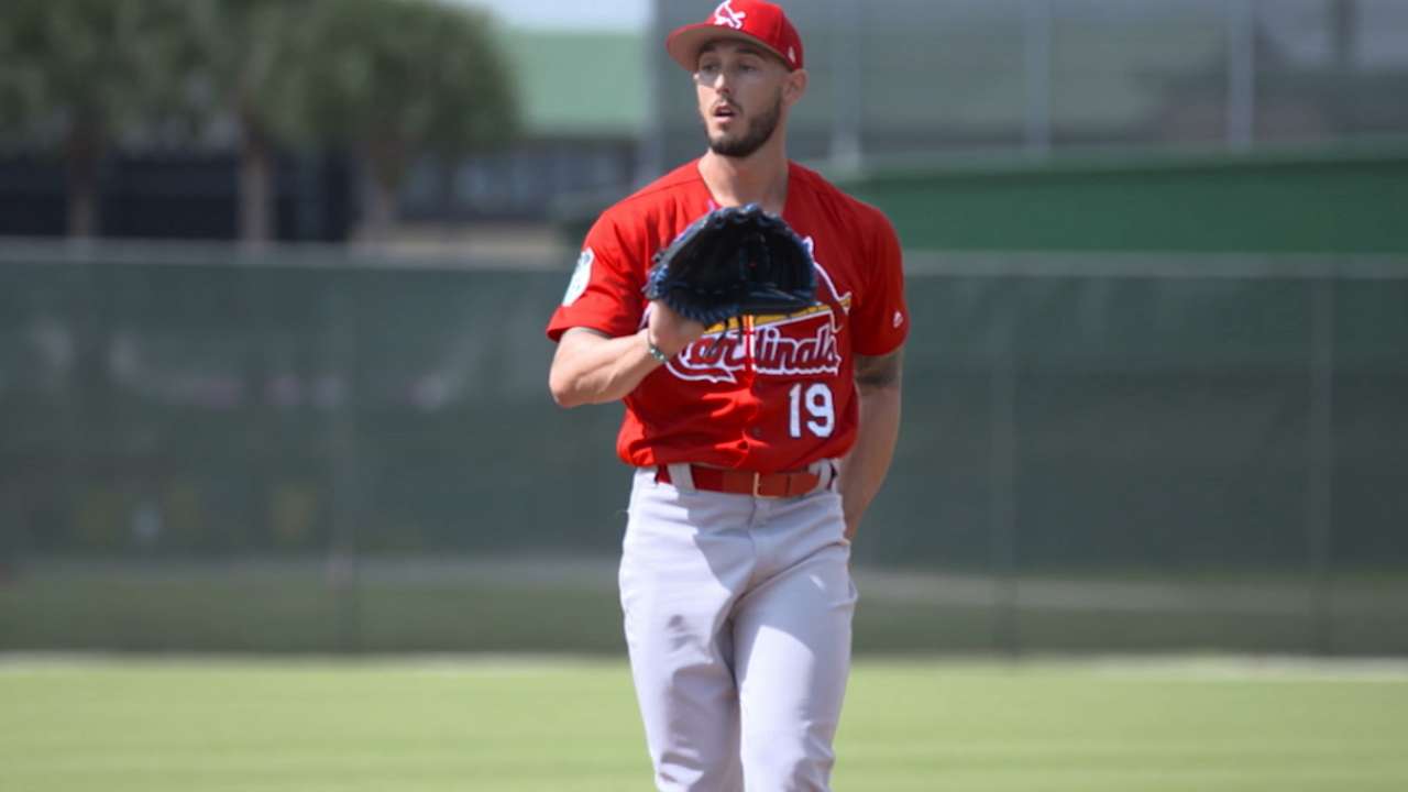 Schafer's transition to pitching