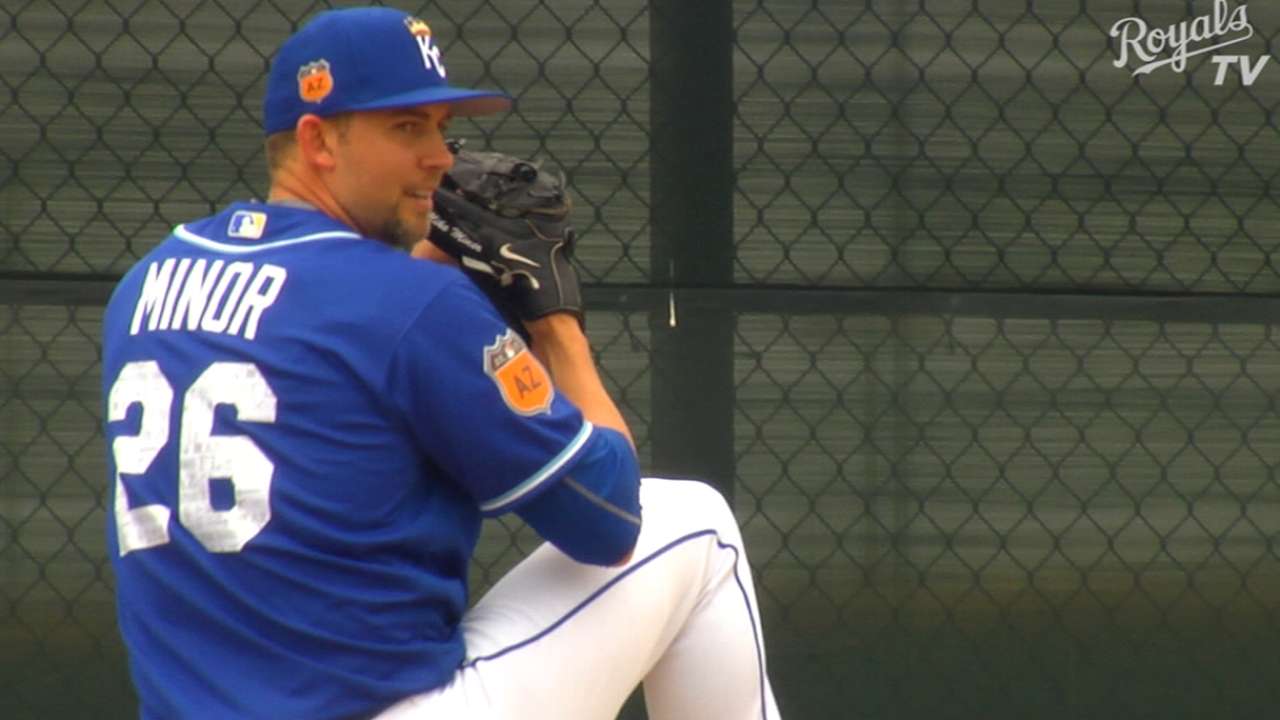 Minor relishes scoreless spring appearance