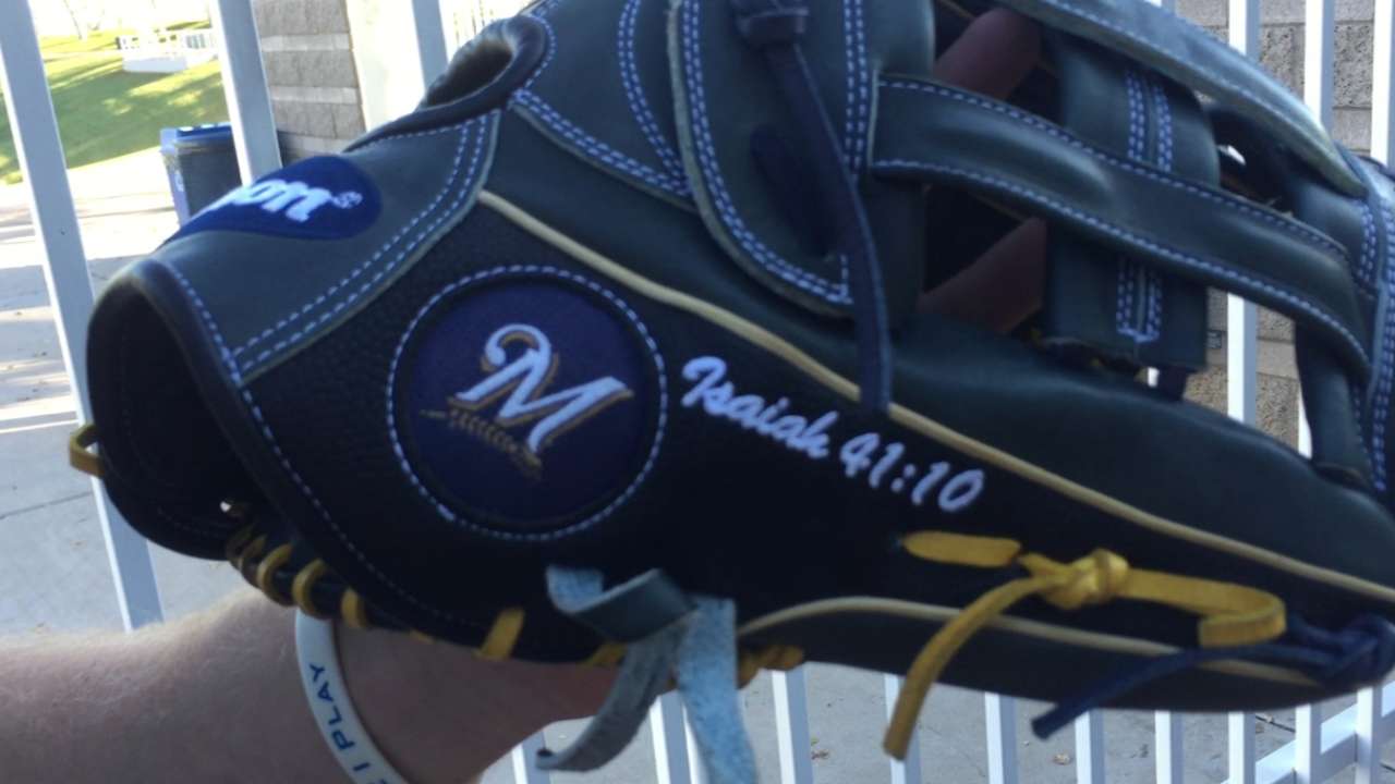 Phillips receives new glove