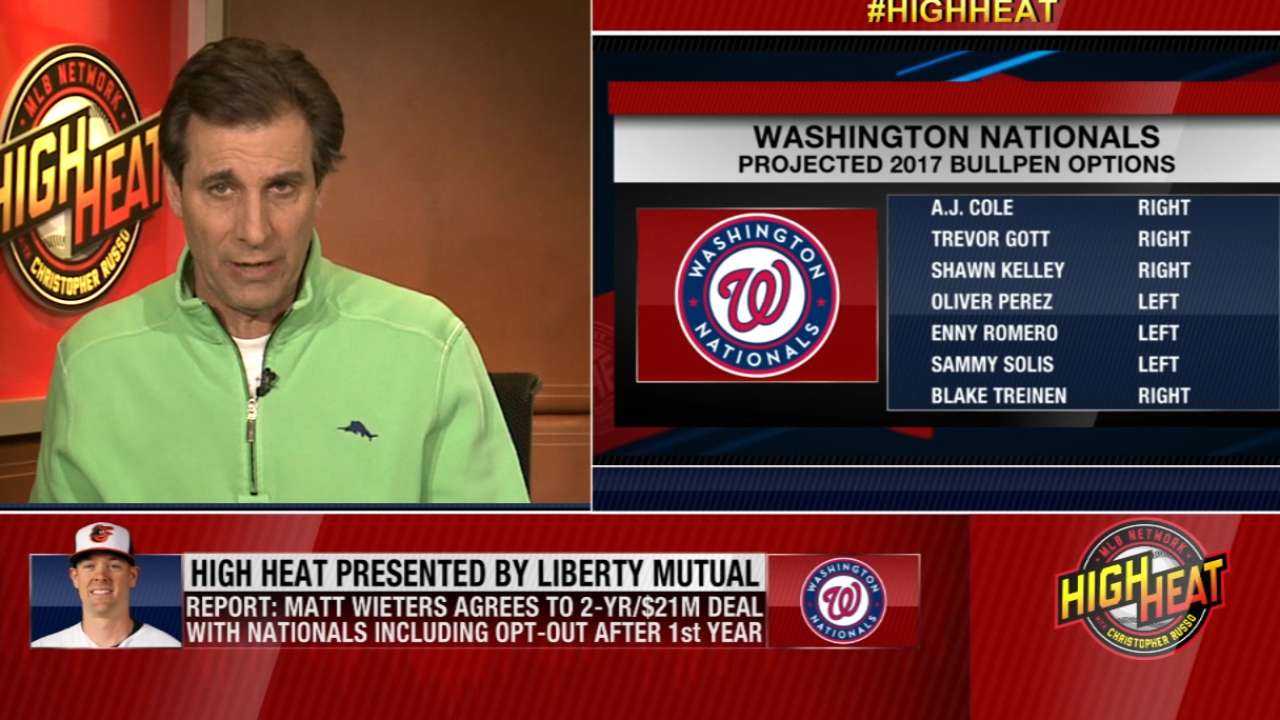 Russo on Wieters signing