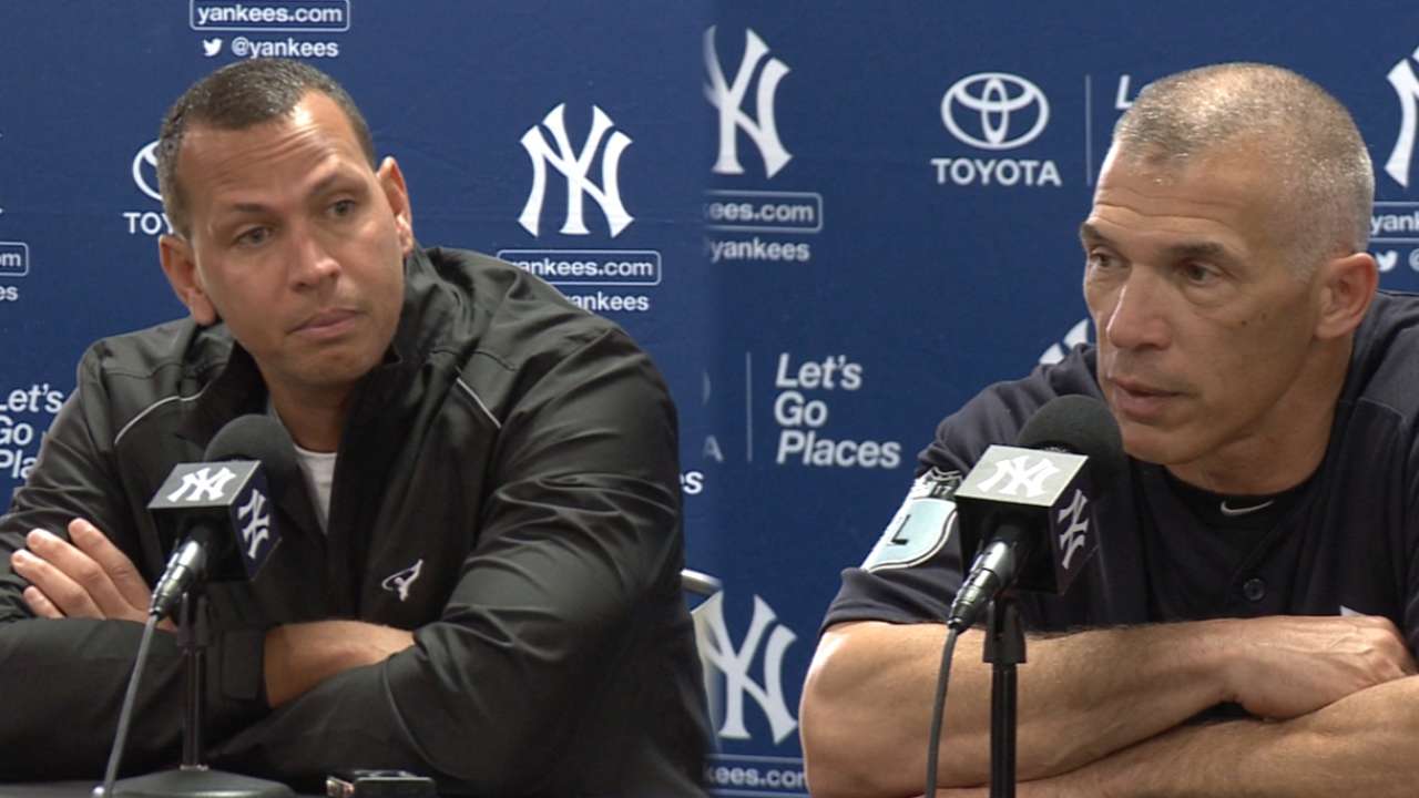 A-Rod, Girardi on new role