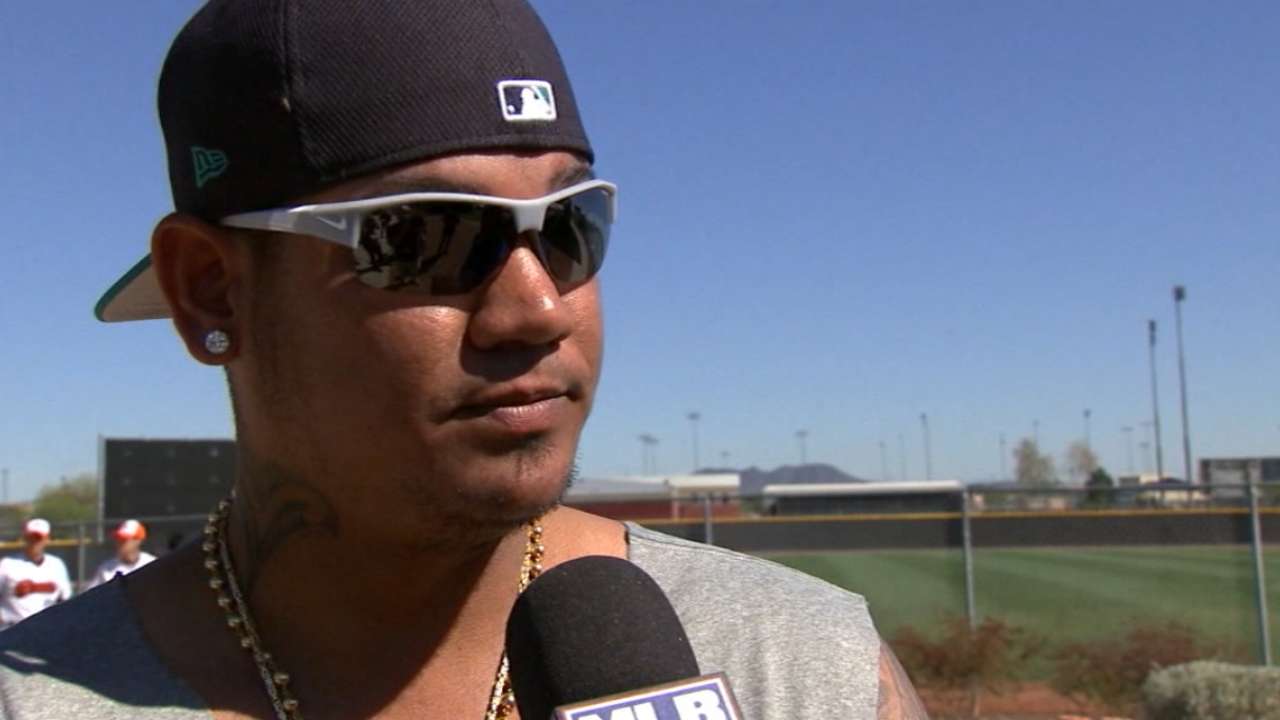 King Felix throws first BP of spring