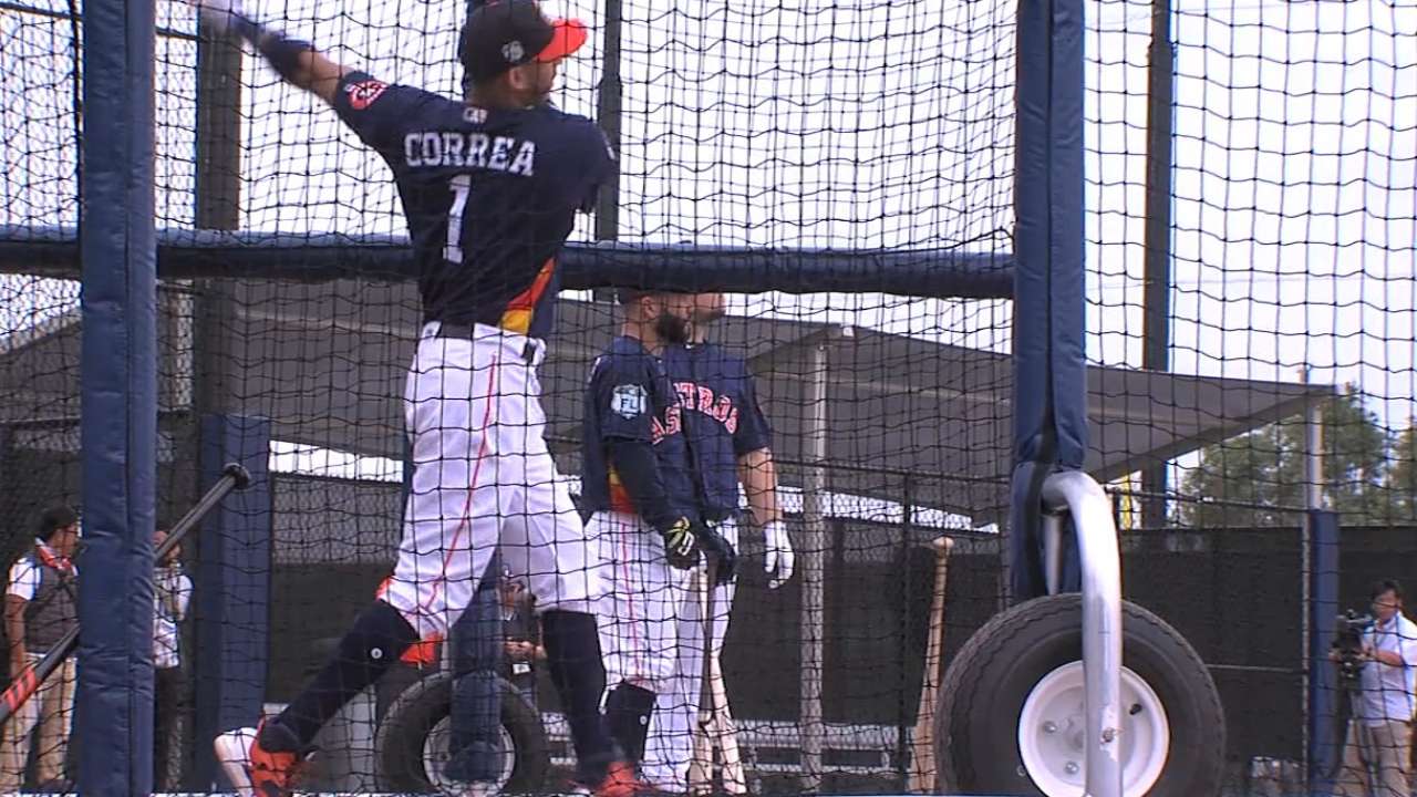 Correa on WBC 2017, spring