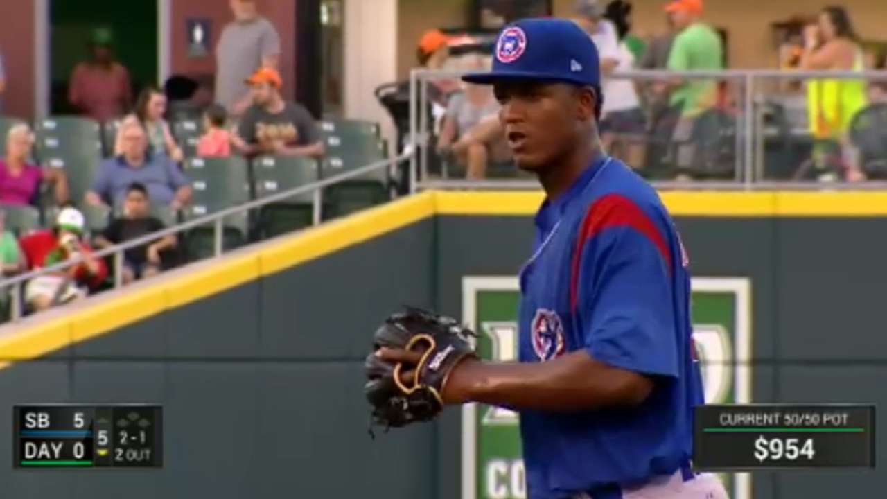 De La Cruz leads Cubs heading to AFL