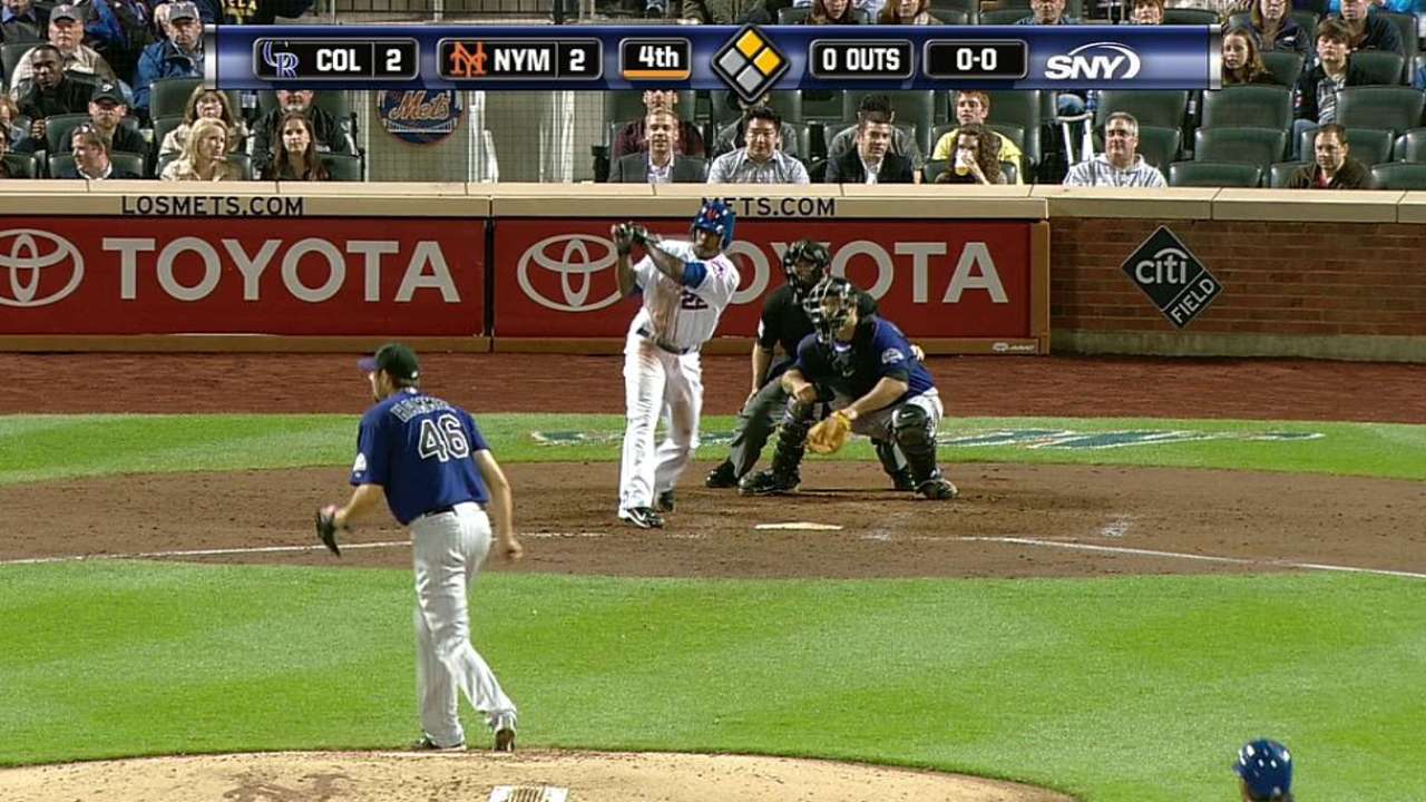 Harris' two-run double