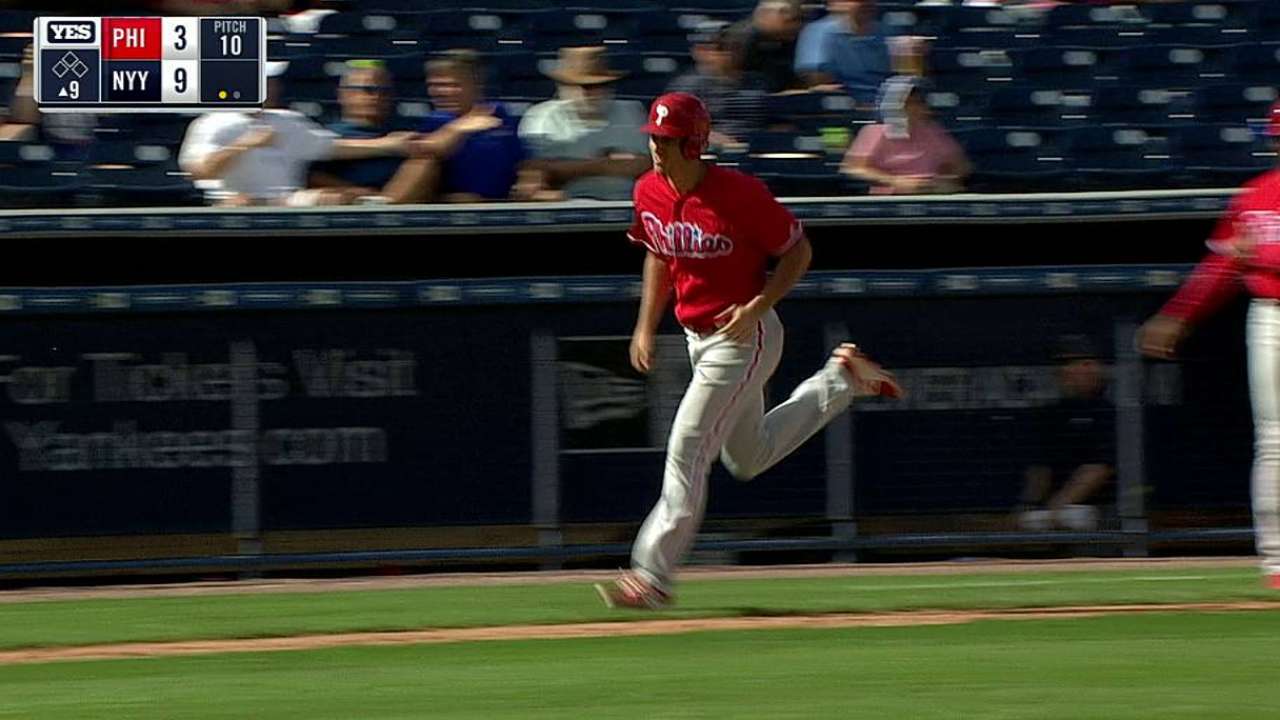 Perkins' solo homer