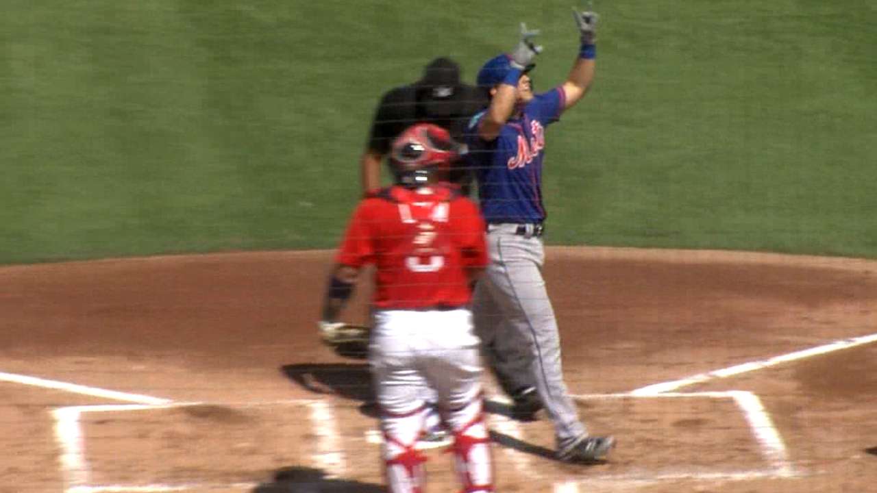 Cecchini, Conforto homer; Mets 2-hit Red Sox