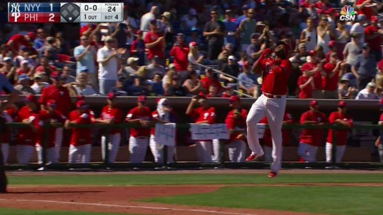 Franco's solo homer