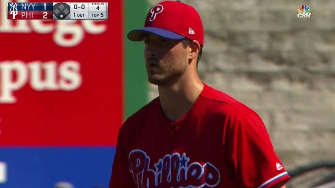Phillies option Appel, but prospect is patient