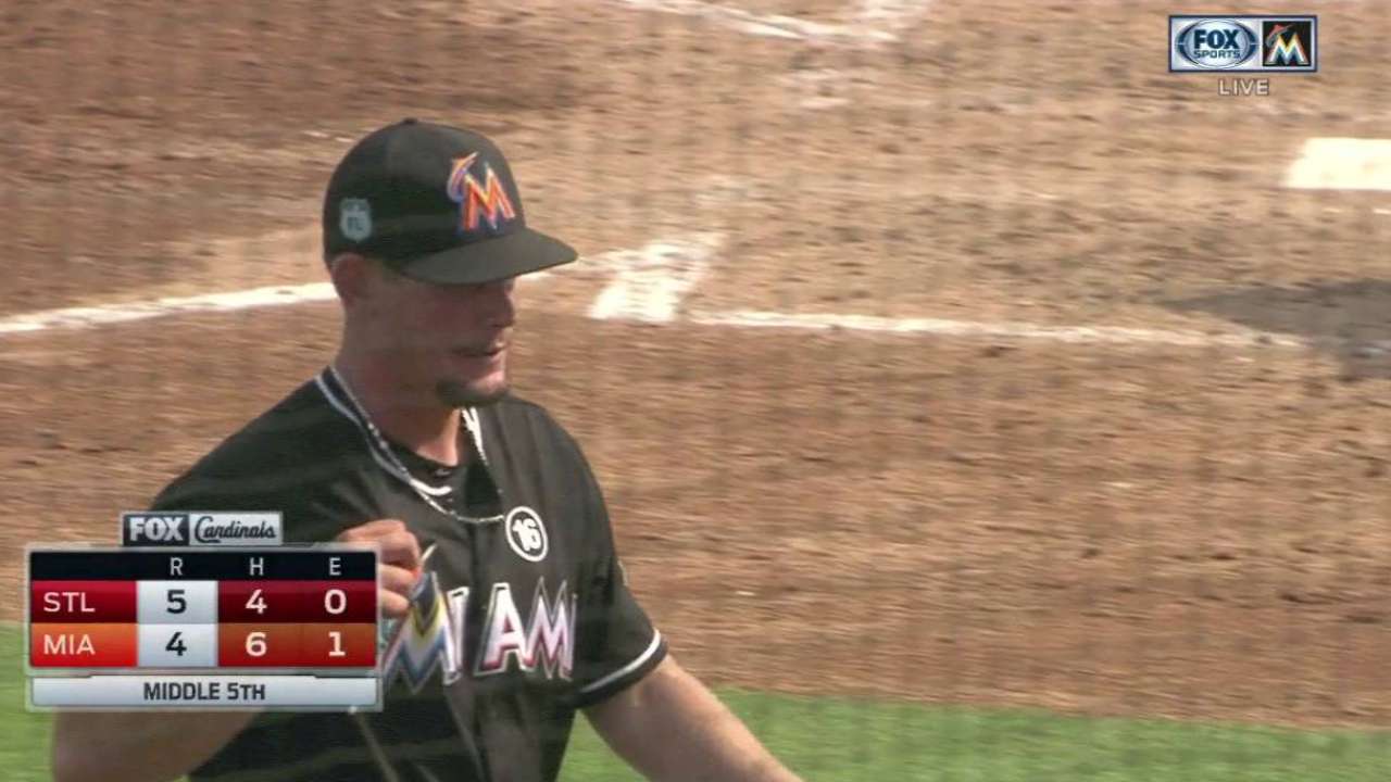 Marlins evaluating multiple-inning options