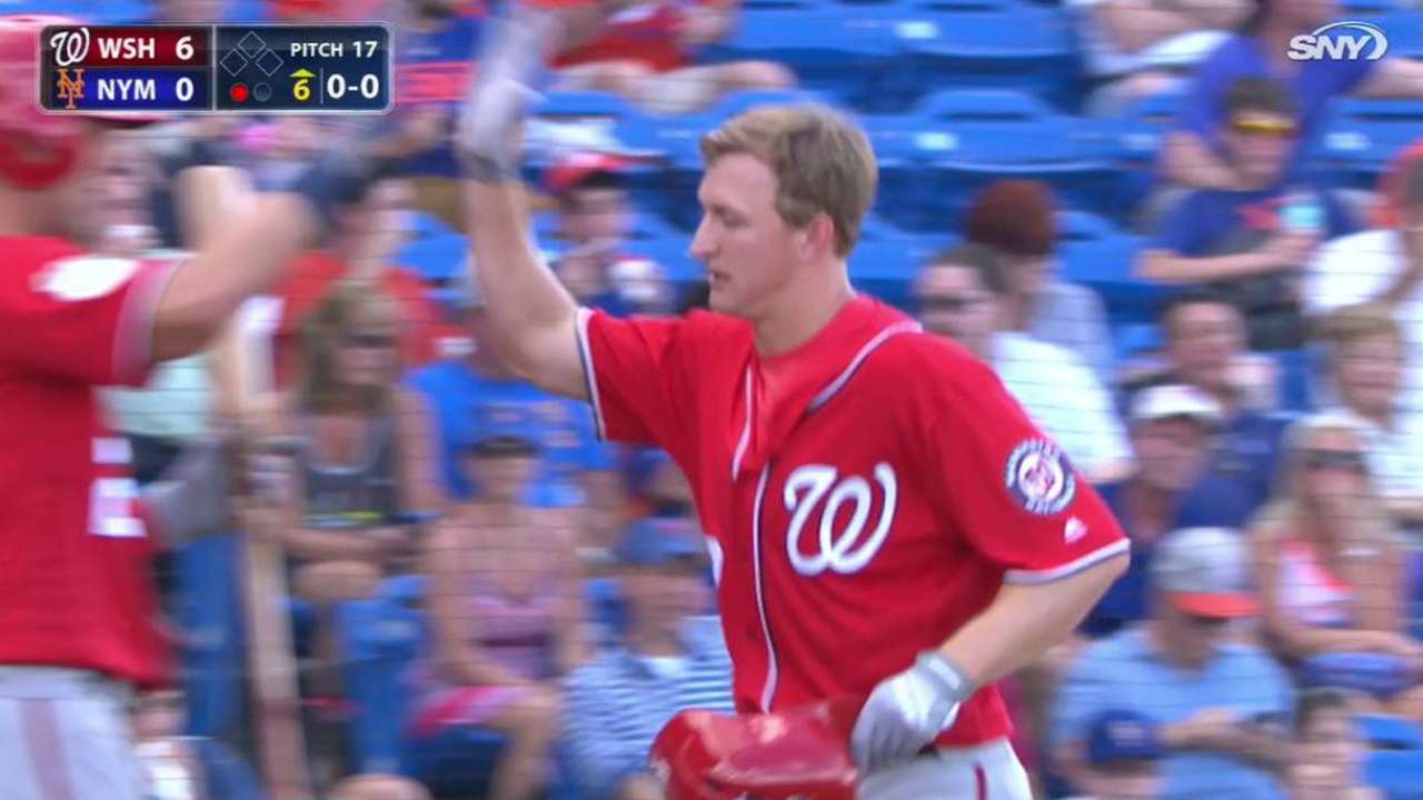 Stevenson's two-run homer