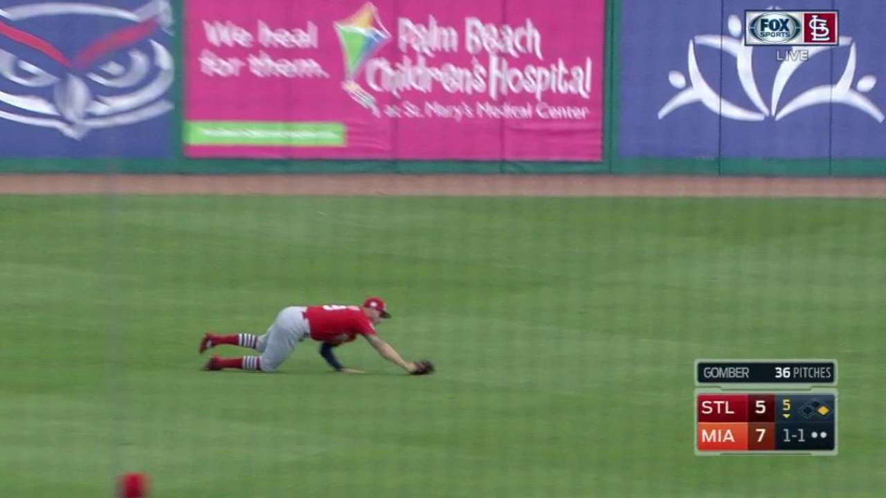 Schafer's diving play