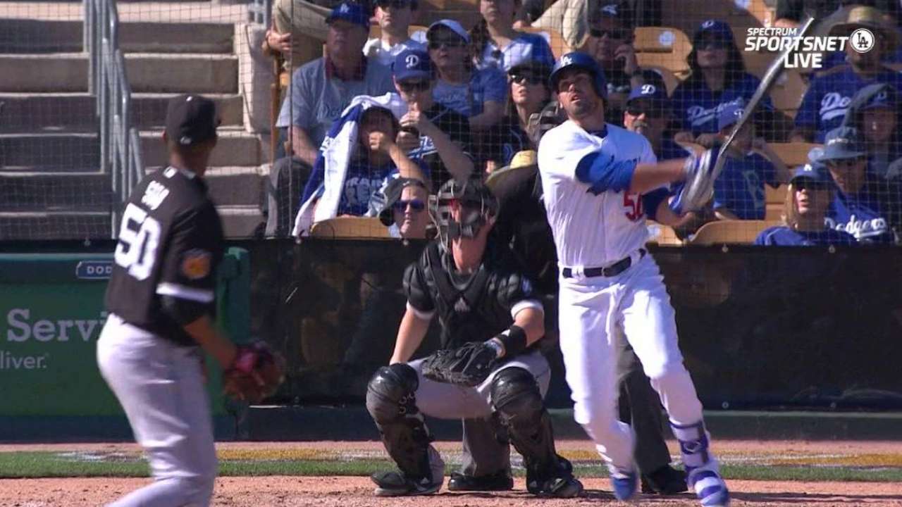 Eibner's solo home run