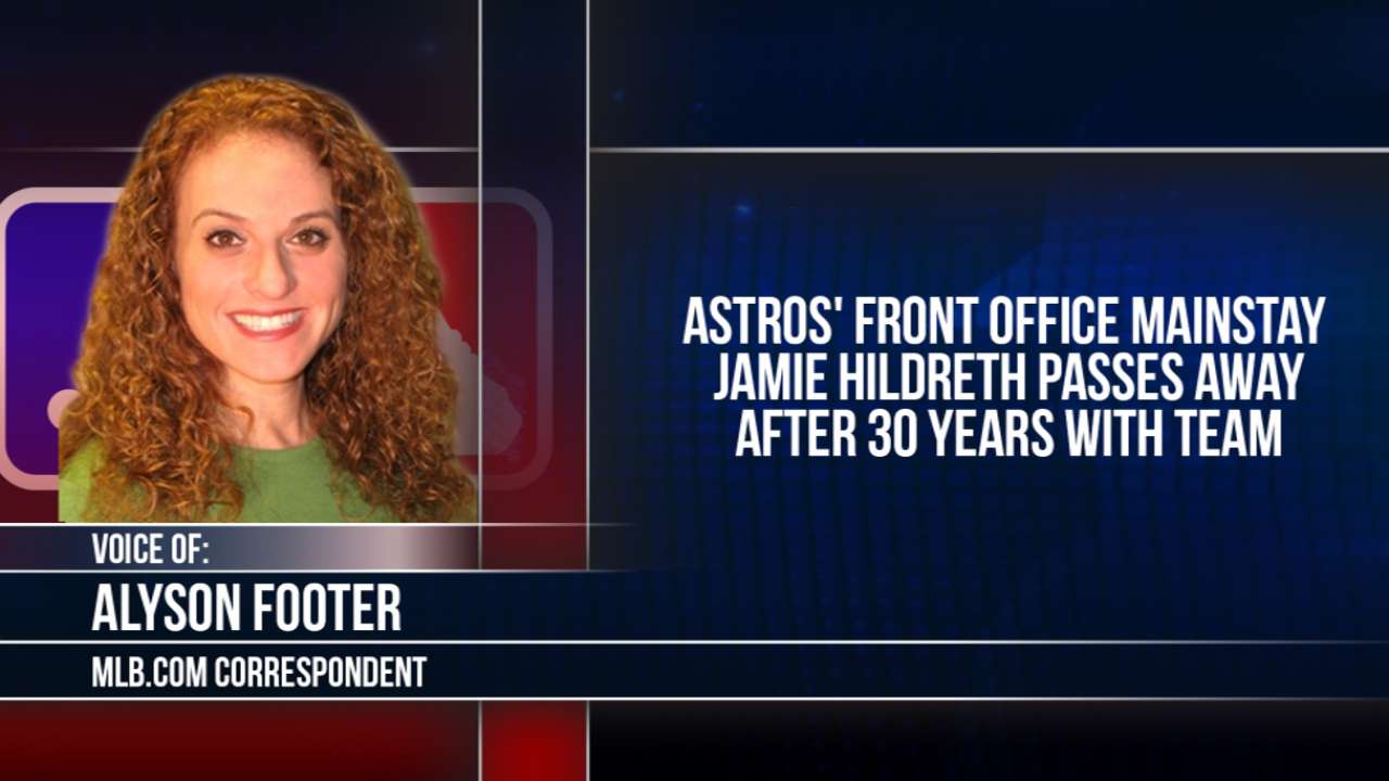 Remembering Astros exec Hildreth