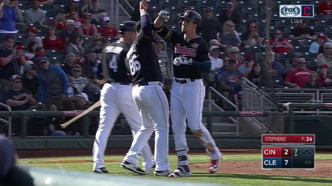 Zimmer hits three-run homer