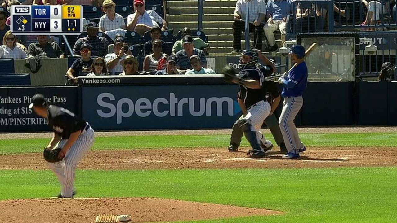 Sanchez throws out Carrera