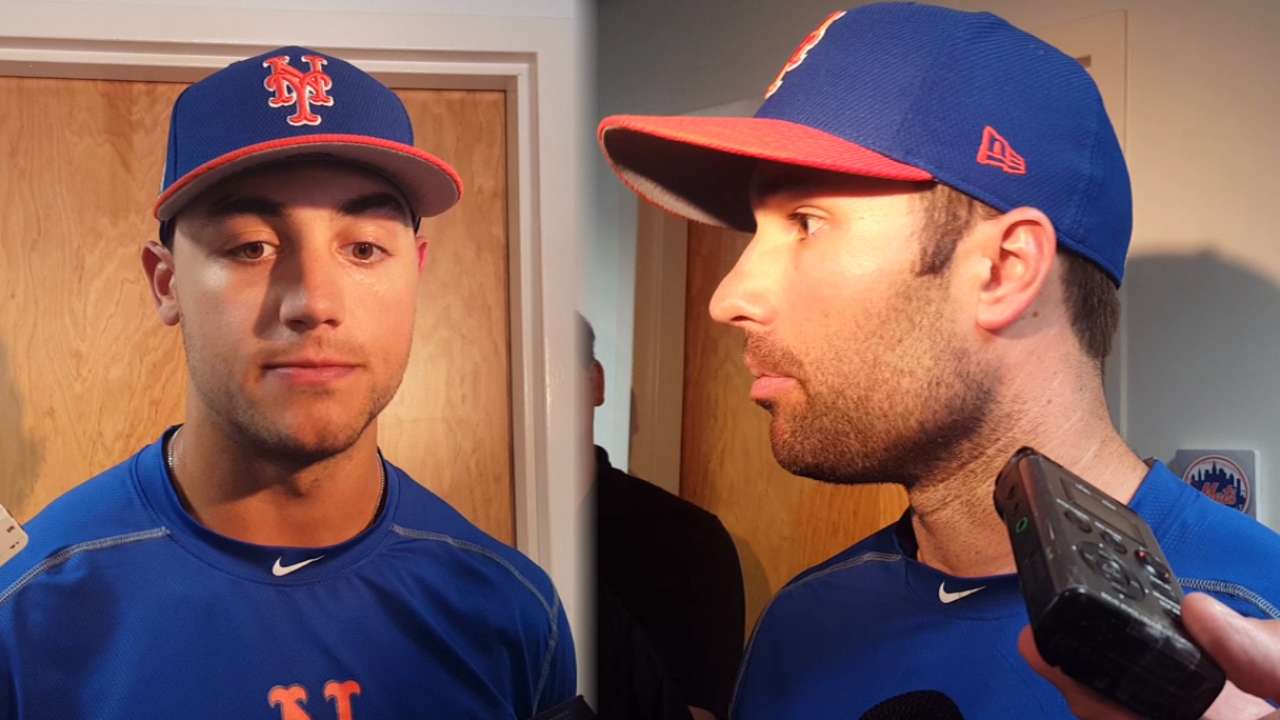 Conforto, Walker on win