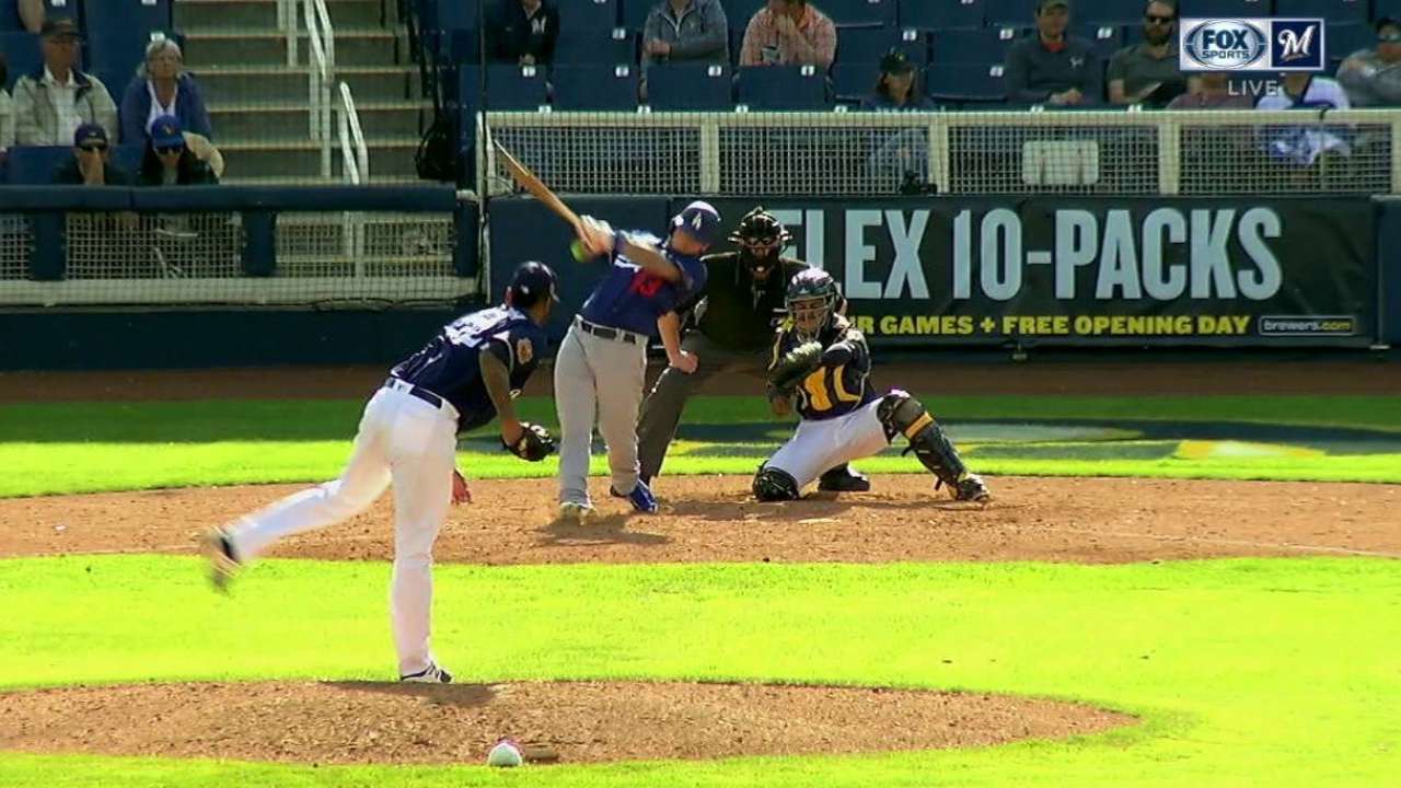 Verdugo's solo homer to right