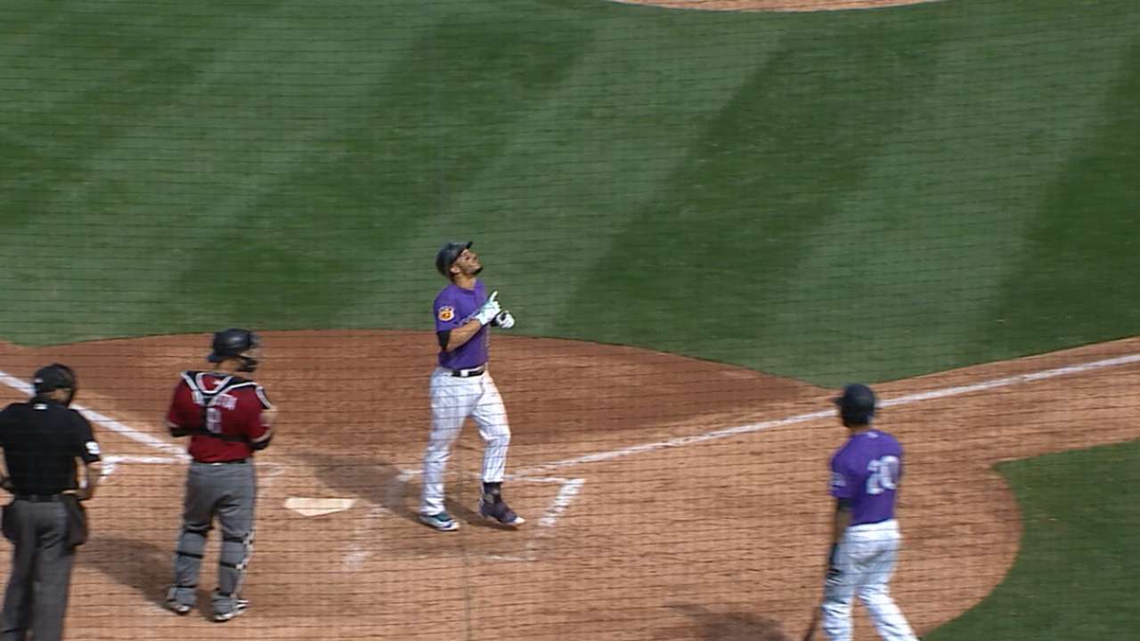 Arenado's solo home run