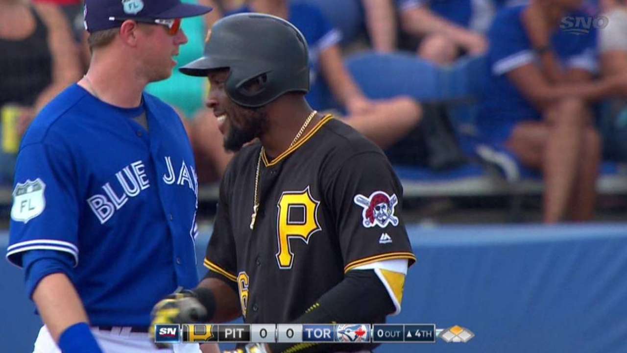 Marte's double in the 4th